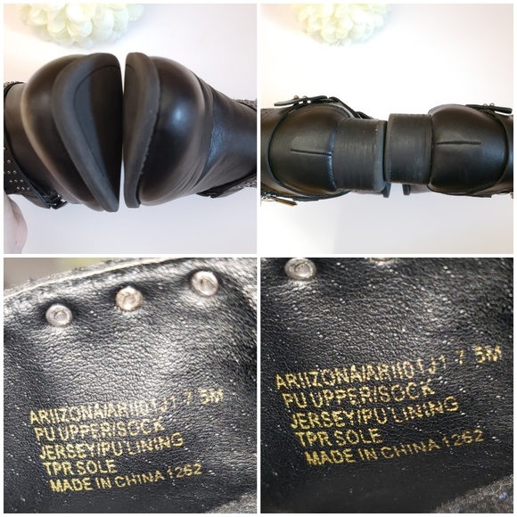 Madden Girl Ariizona Booties Black Size 7.5M - Picture 5 of 8